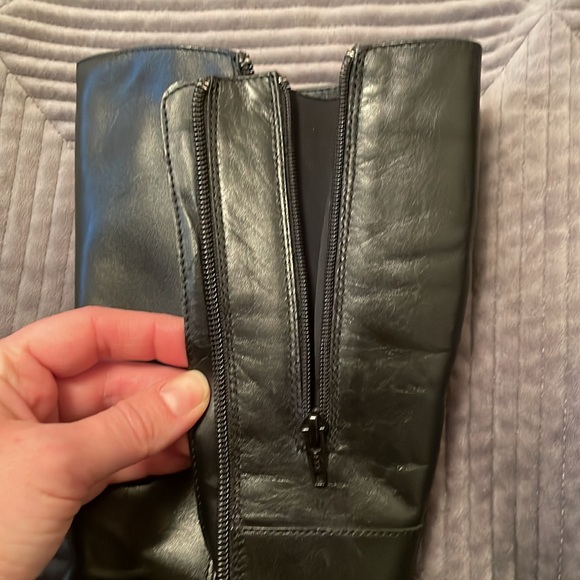 Aqua Collège Lined Leather Boot - Picture 2 of 13